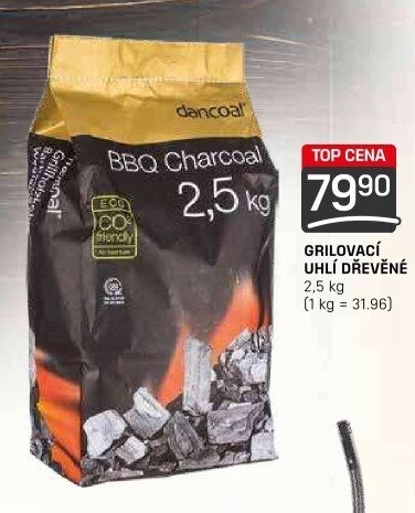 Grilovací uhlí Dancoal