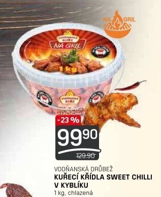 Kuřecí křídla Sweet chilli Vodňanská drůbež