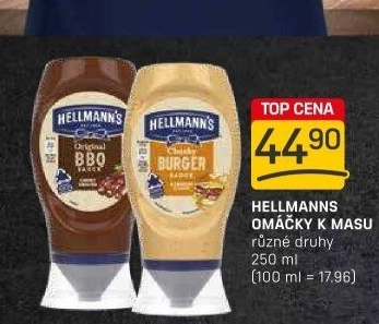 Omáčky k masu Hellmann'