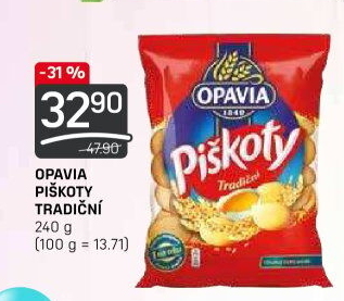 Piškoty Opavia