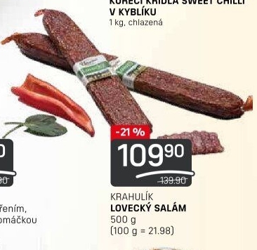 Salám lovecký Krahulík