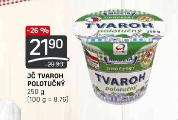 Tvaroh polotučný Jihočeský Madeta