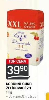 Želírovací cukr Korunní