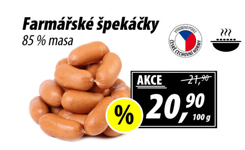 Špekáčky farmářské