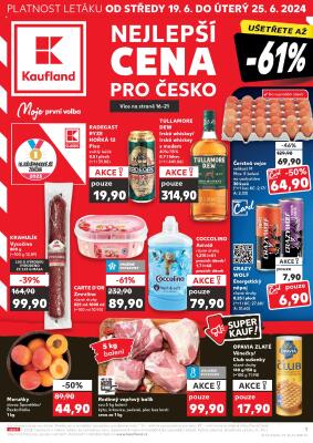 akční leták Kaufland 19.6.2024-25.6.2024
