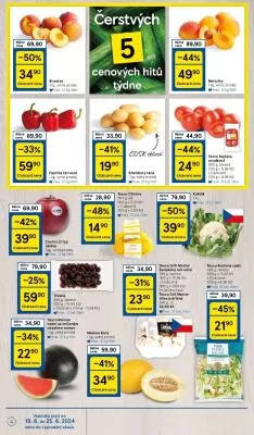 akční leták Tesco 19.6.2024-25.6.2024