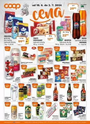 akční leták COOP 19.6.2024-25.6.2024
