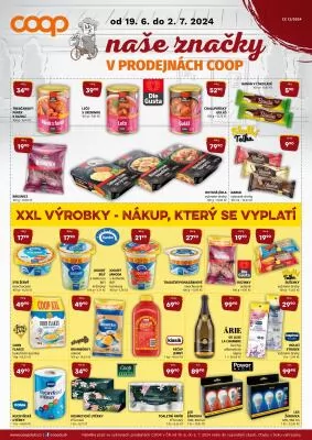 akční leták COOP 19.6.2024-2.7.2024