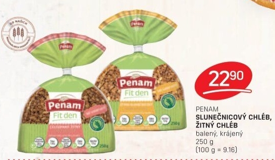 Chléb žitný Penam