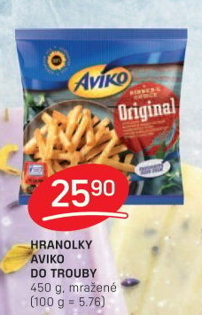Hranolky mražené Aviko