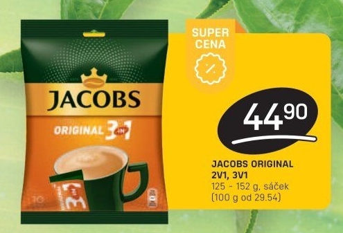 Instantní káva porcovaná 2v1 Jacobs Original