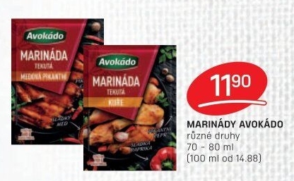 Marináda Avokádo