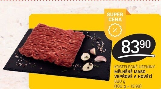 Mleté maso mix Kostelecké uzeniny