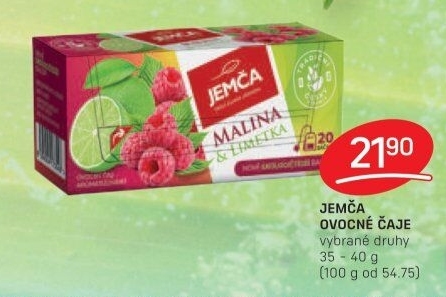 Ovocný čaj Jemča