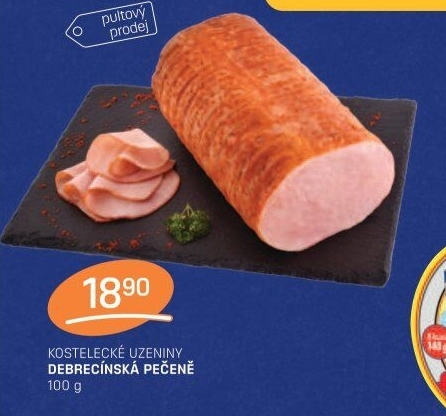 Pečeně debrecínská Kostelecké uzeniny