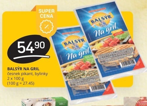 Sýr Balsýr na gril Mlékárna Žirovnice