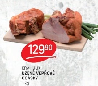 Vepřové ocásky uzené Krahulík