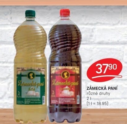 Víno stolní Zámecká paní