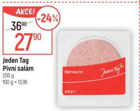 Pivní salám Jeden Tag
