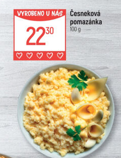 Česneková pomazánka Globus