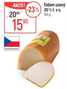 Sýr Eidam uzený 30%