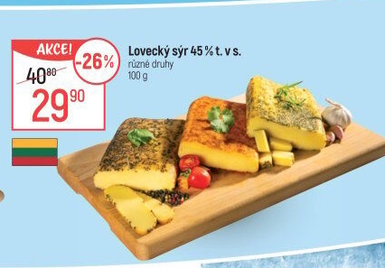 Sýr lovecký 45%