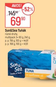 Tuňák steak v oleji Sun&amp