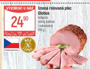 Uzená rolovaná plec Globus
