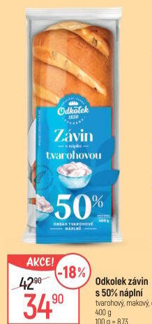 Závin s náplní Odkolek
