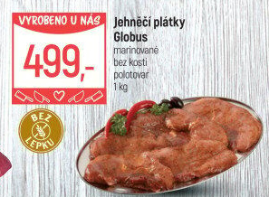 Jehněčí plátky marinované Globus