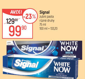 Pasta na zuby White Now Signal