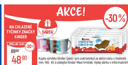 Řez mléčný Kinder
