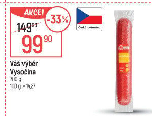 Salám Vysočina Váš Výběr