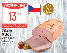 Sekaná masová Globus