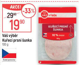 Šunka kuřecí prsní Váš Výběr
