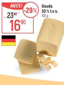 Sýr Gouda 30%