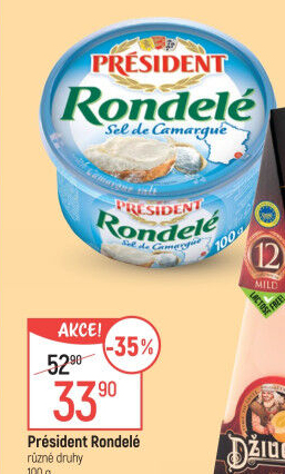 Sýr termizovaný Rondelé President