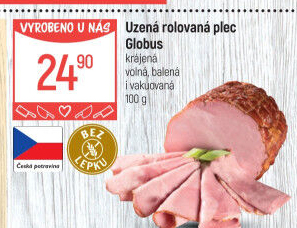 Uzená rolovaná plec Globus