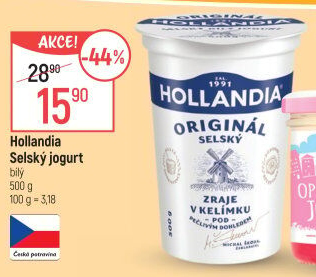 Bílý jogurt selský Hollandia