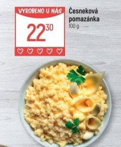 Česneková pomazánka Globus