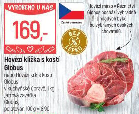 Hovězí kližka s kostí Globus