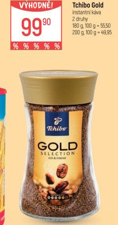 Instantní káva Tchibo Gold Selection