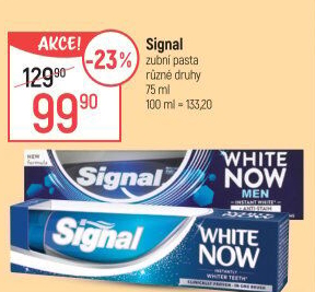 Pasta na zuby White Now Signal