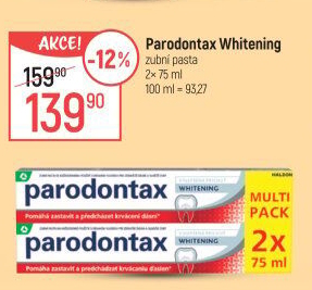 Pasta na zuby Whitening Parodontax