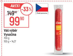 Salám Vysočina Váš Výběr