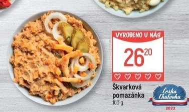 Škvarková pomazánka Globus
