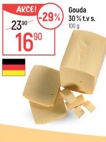 Sýr Gouda 30%