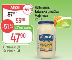 Tatarská omáčka Hellmann'
