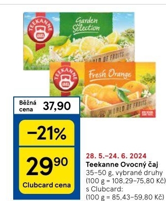 Čaj ovocný Teekanne