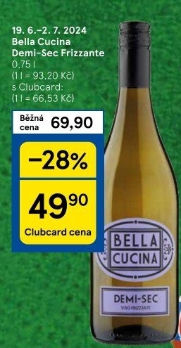 Frizzante Demi Sec Bella Cucina